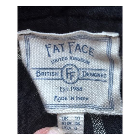 Fat Face UK dress, black/white, British, classic, minimalist, transitional - Picture 6 of 8